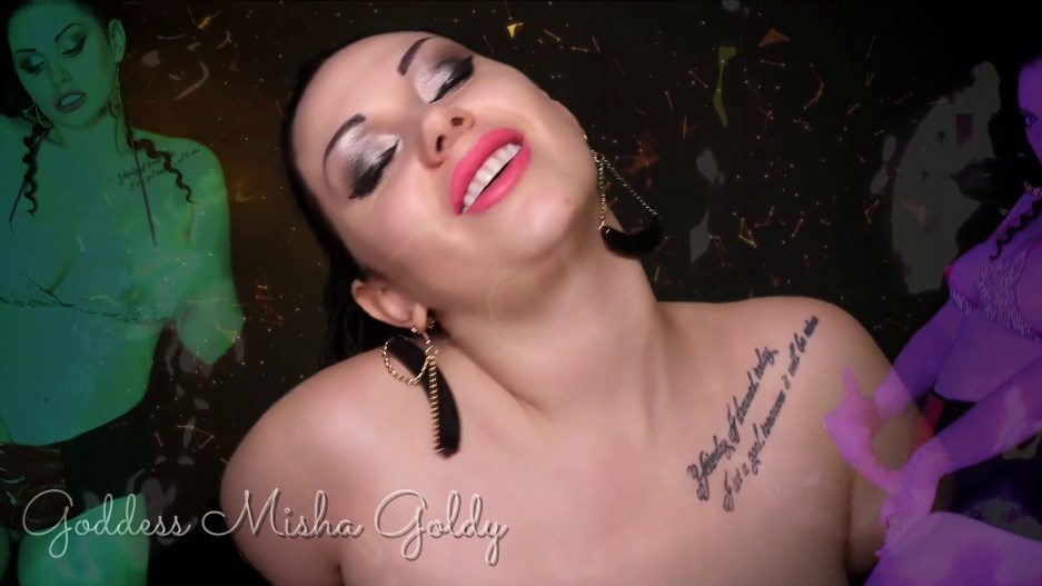 The GOLDY rush – You Like to Sniff and Become so Stupid and so Dumb for Me Now Breath and Cum for Me